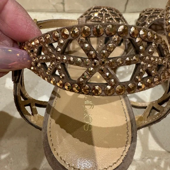 Sergio Rossi Tresor Sandals with crystals - Picture 6 of 13